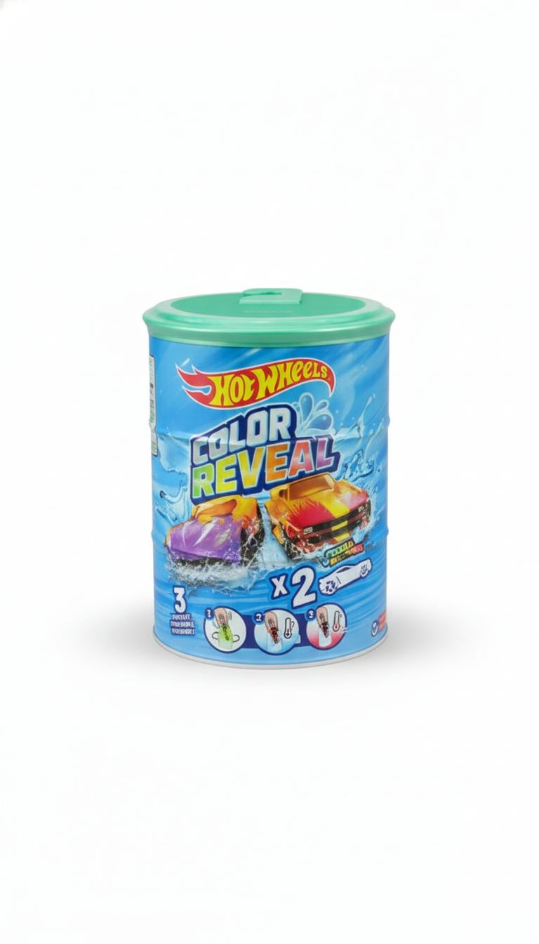 Hot Wheels Color Reveal 2-Pack – Mystery Surprise & Color Shifting Cars
