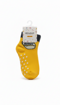 Kids Fancy Boys Ankle Socks With Yellow And Black