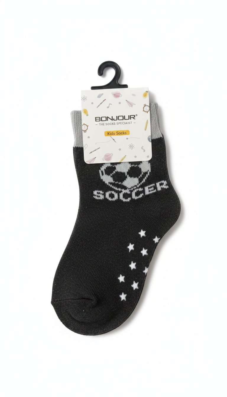 Black Colour With Football Design Fancy Boys Ank