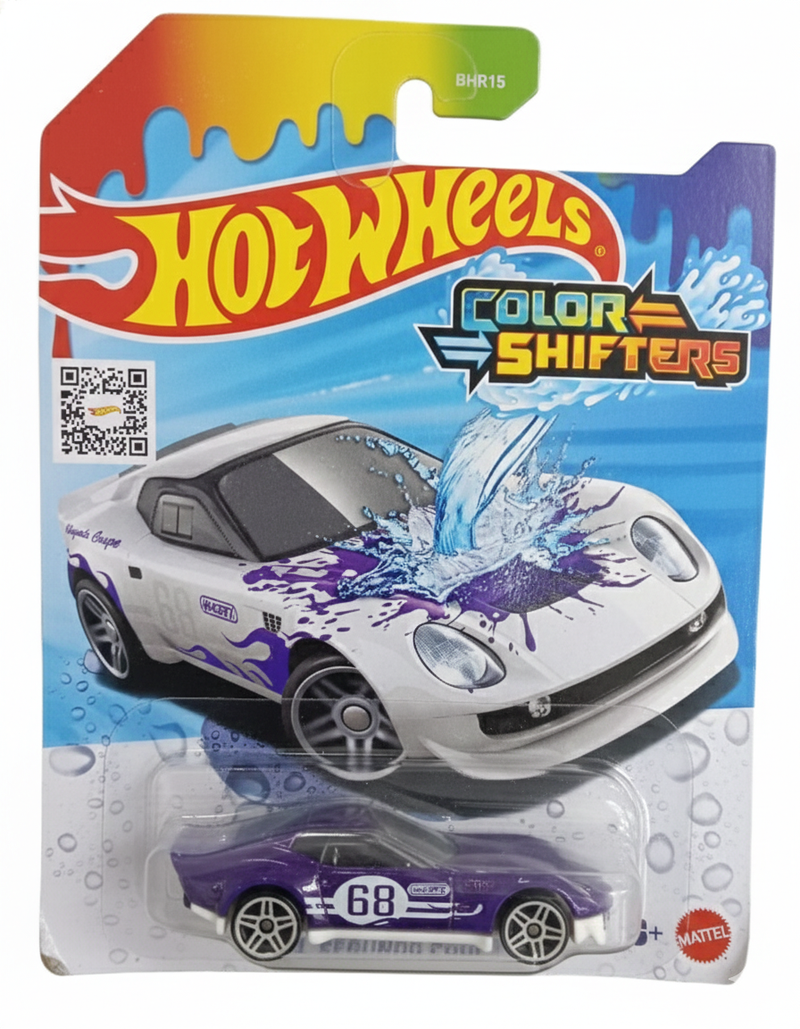 Hot Wheels Color Shifter El Segundo Coupe for 3 Years & Above (White)