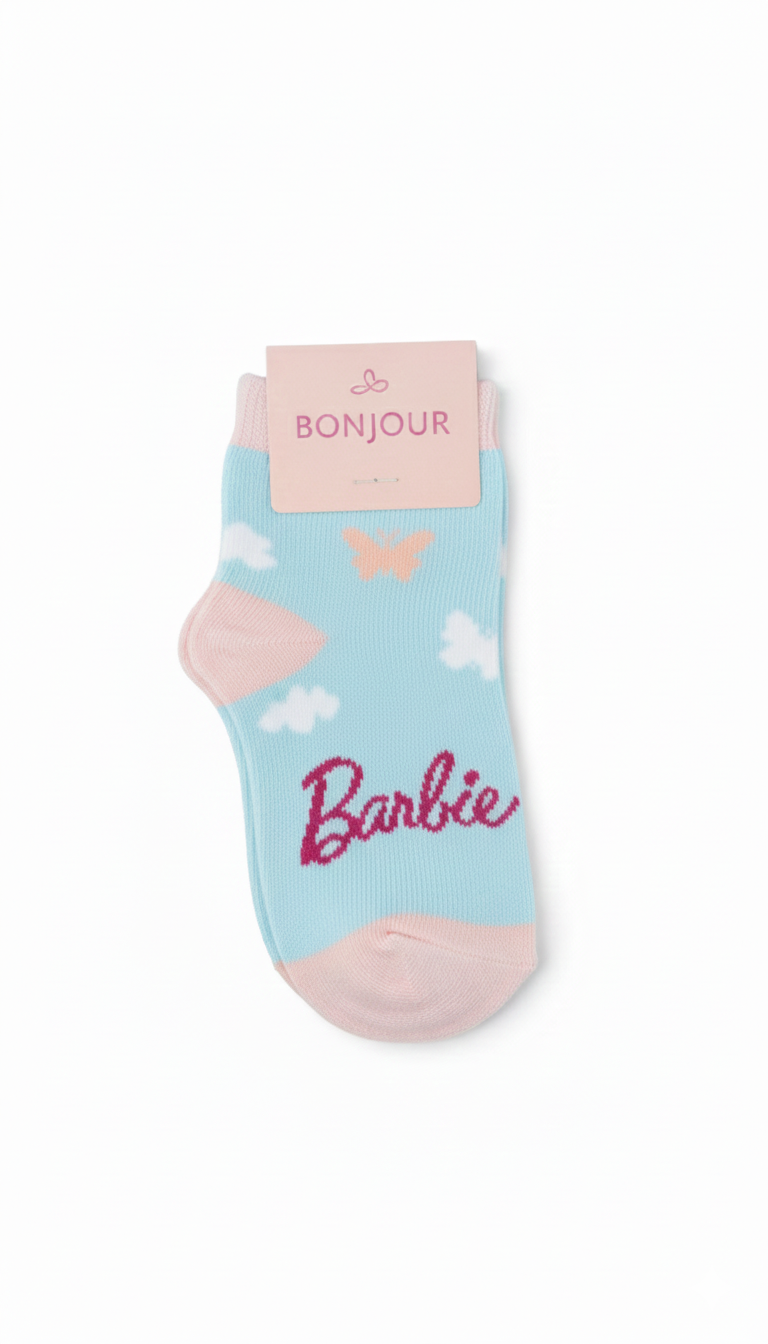 Barbie Socks With Cloud Design