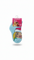 Barbie Terry Ank Socks Blue