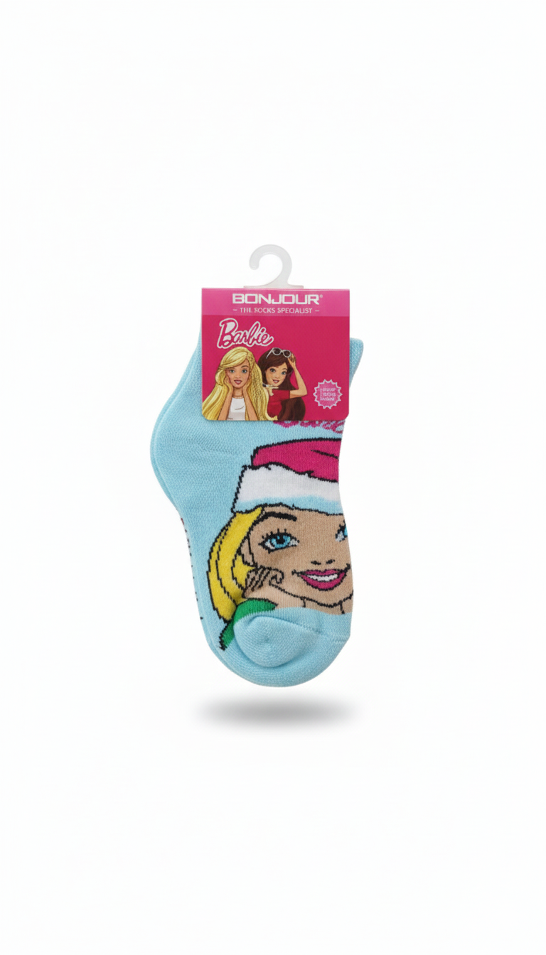 Barbie Terry Ank Socks Blue