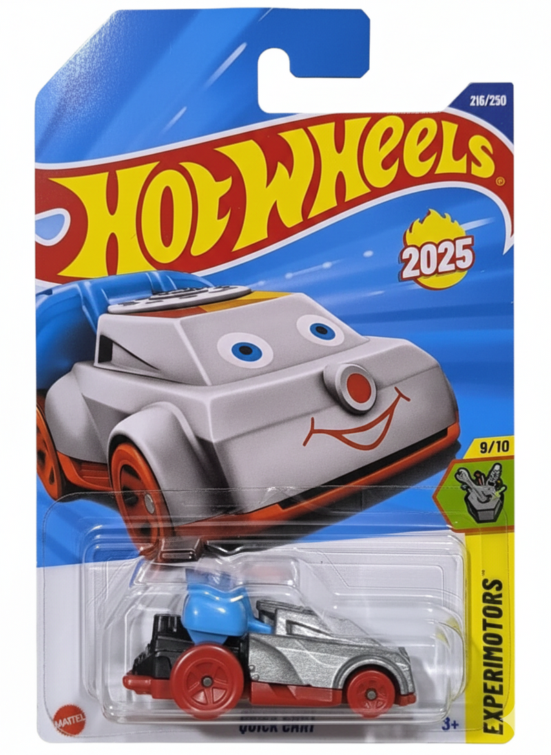 Hot Wheels Quick Chat [Silver Telephone] Experimotors 9/10, New for 2025! 1:64 Scale Diecast Vehicle