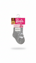 Barbie Socks With Grey And Pink Colour