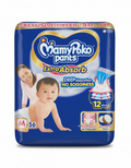 Mamypoko Pants Extra Absorb Baby Diapers, Medium (M Size) | 7-12 Kg | 56 Count