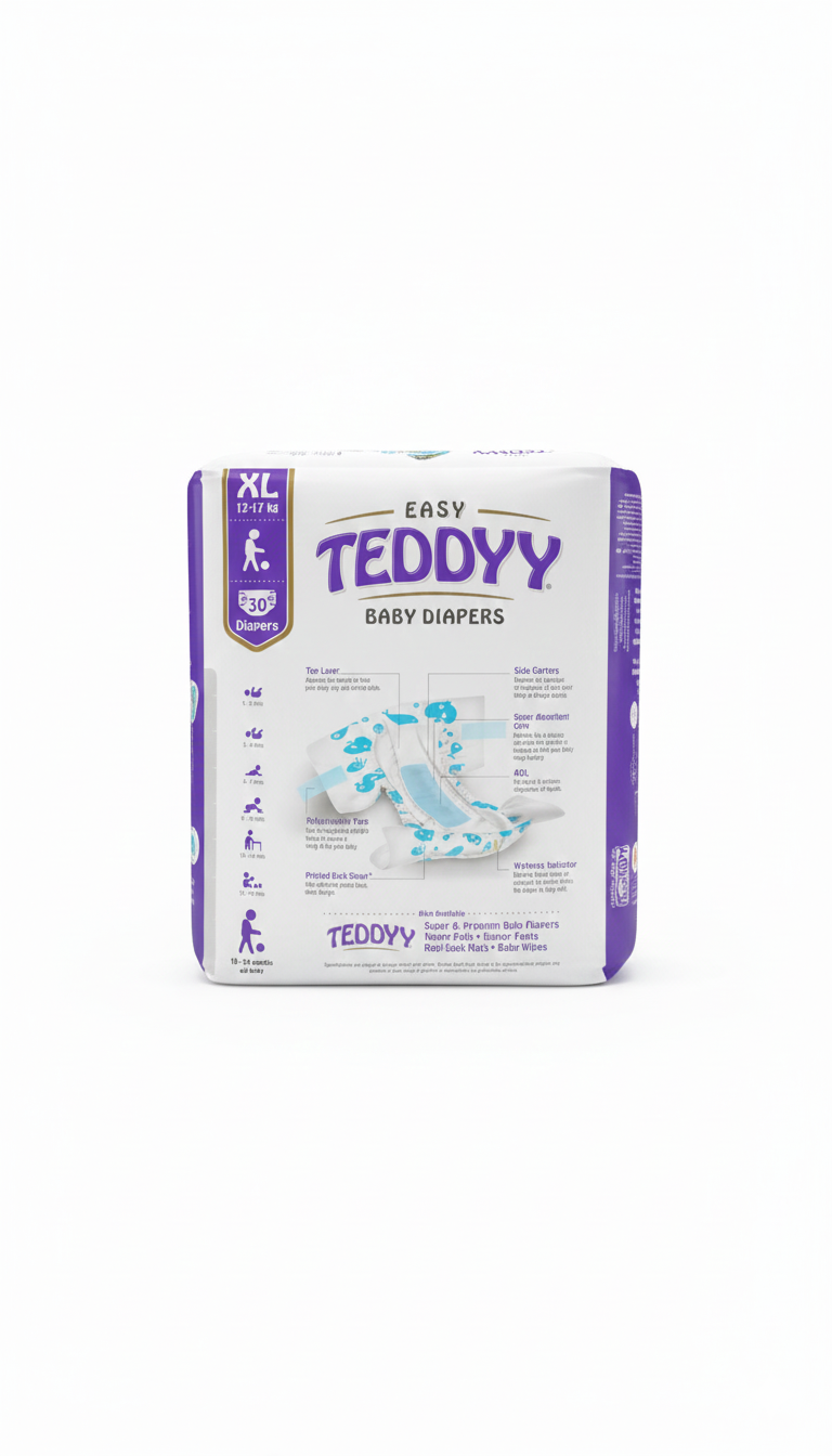 Easy Teddyy Babby Diaper Pants,  Xl (30Pcs) (12-17 Kg)