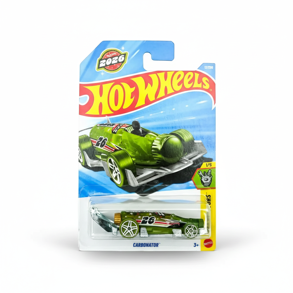 Hot Wheels Carbonator Die Cast Car (Green)