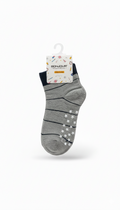 Kids Fancy Boys Ankle Socks Grey Colour With Star Design
