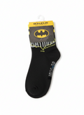 Batman Kids Anklet Socks With Black Colour