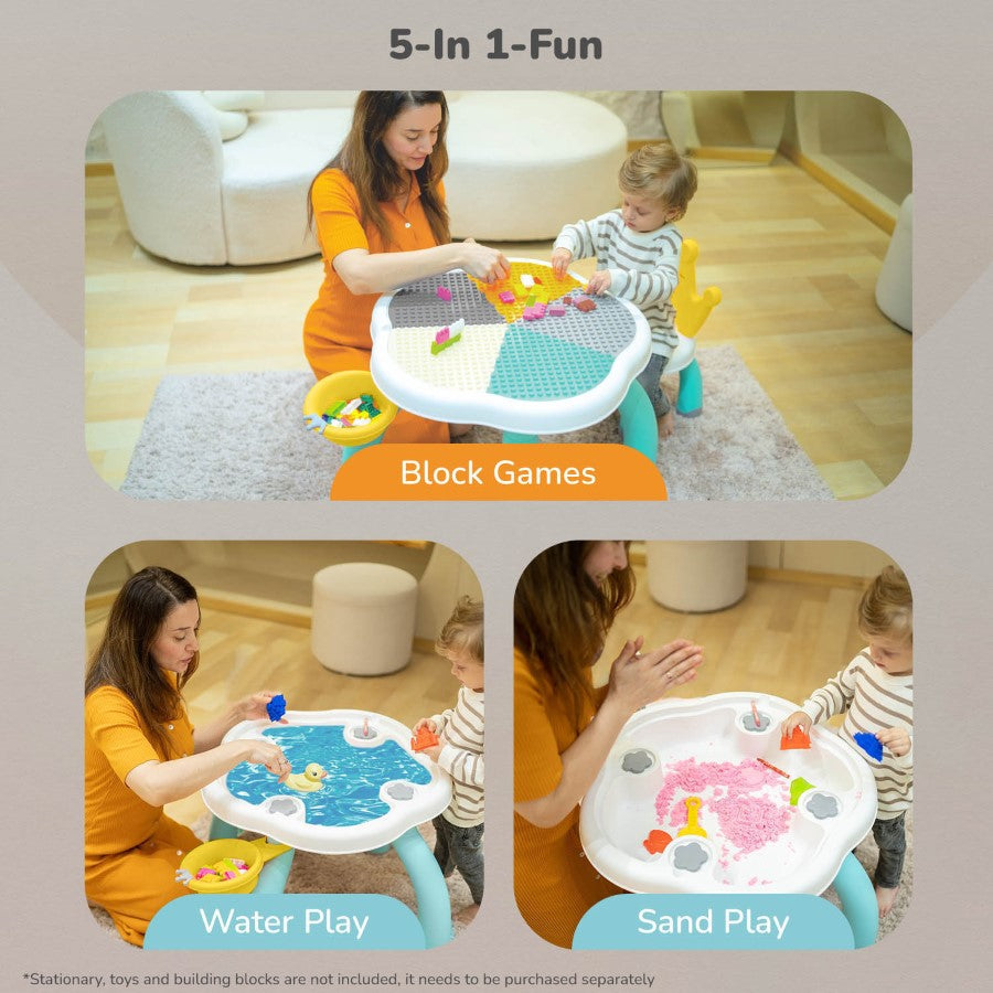 Little Genius Regal Kids Study Table With Chair