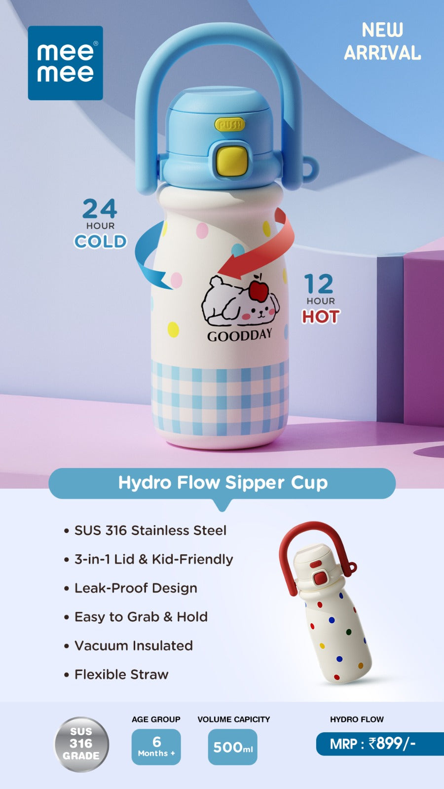 Mee Mee-Hydro Flow Sipper