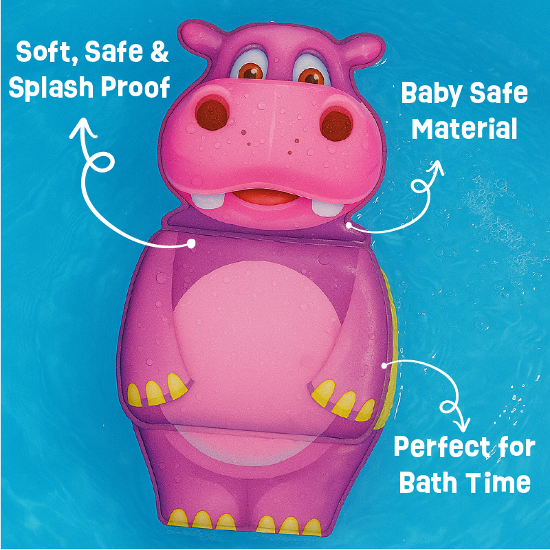 Splash and Read - Hippo Bath Book