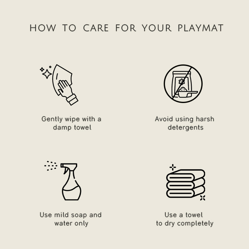 Modern Terrazzo Baby Play Mat