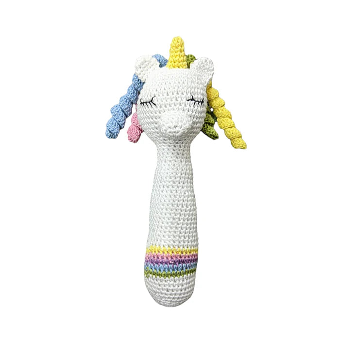 Unicorn Stick Rattle