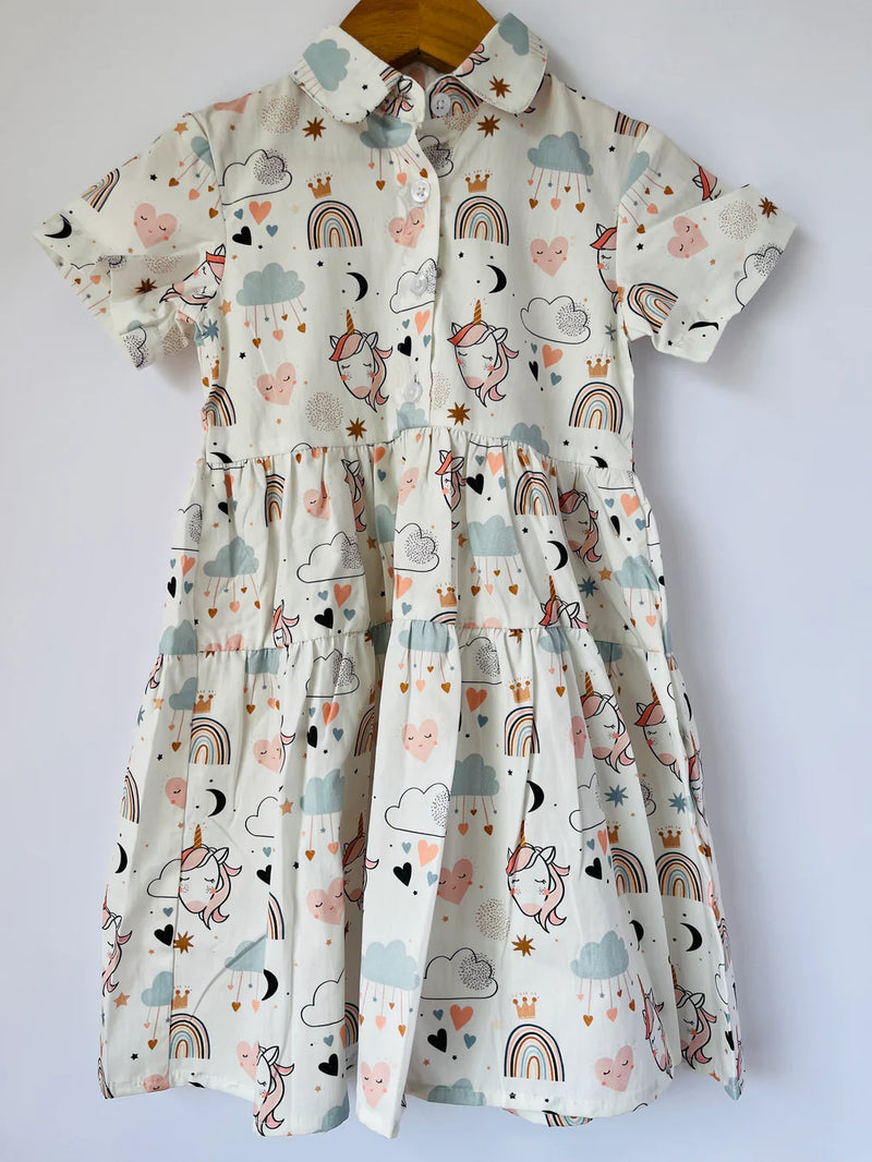 White Unicorn Dress