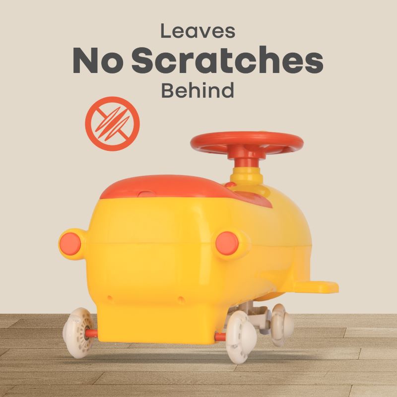 Iya Iya Aero Swing Car for kids 2 in 1 Ride On With ABEC 7 Bearing