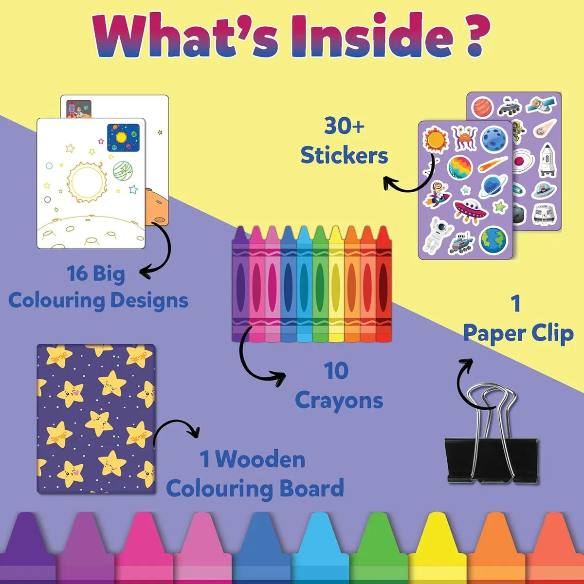 My First Colouring Kit Space Adventure