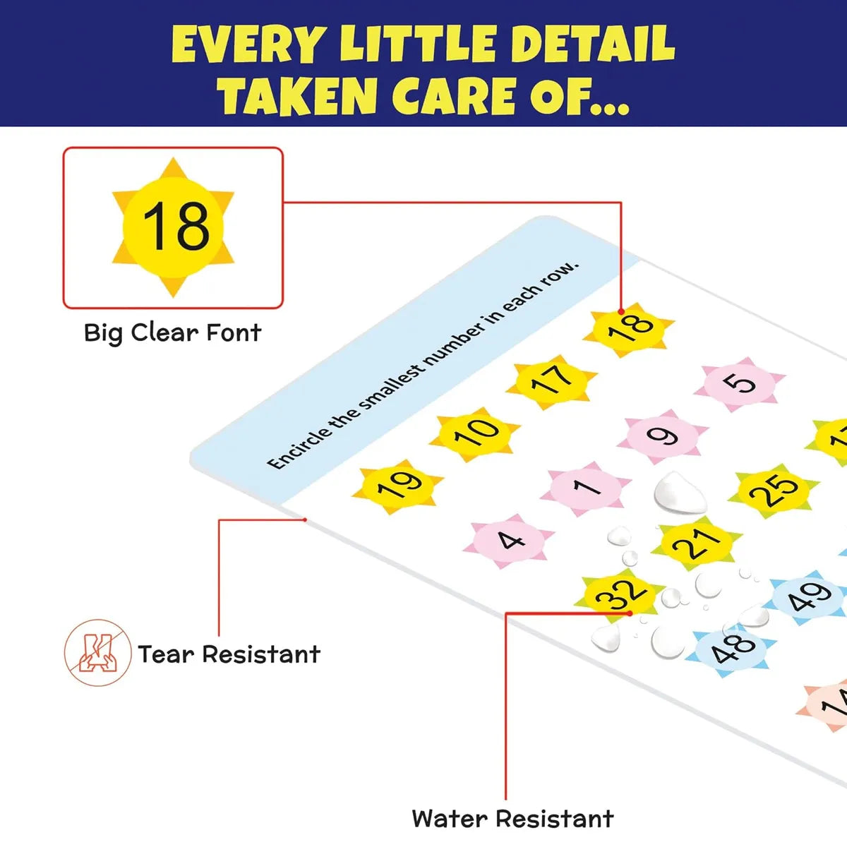 Write & Wipe Activity Jumbo Flash Cards