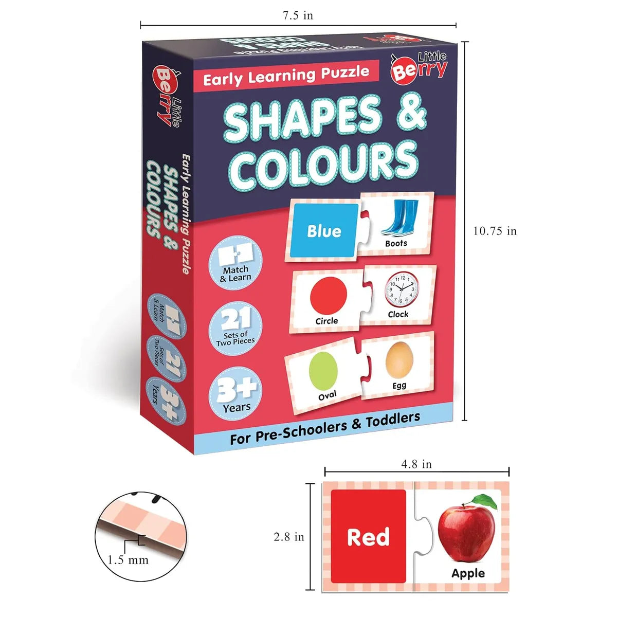Early Learning Puzzle Shapes and Colours