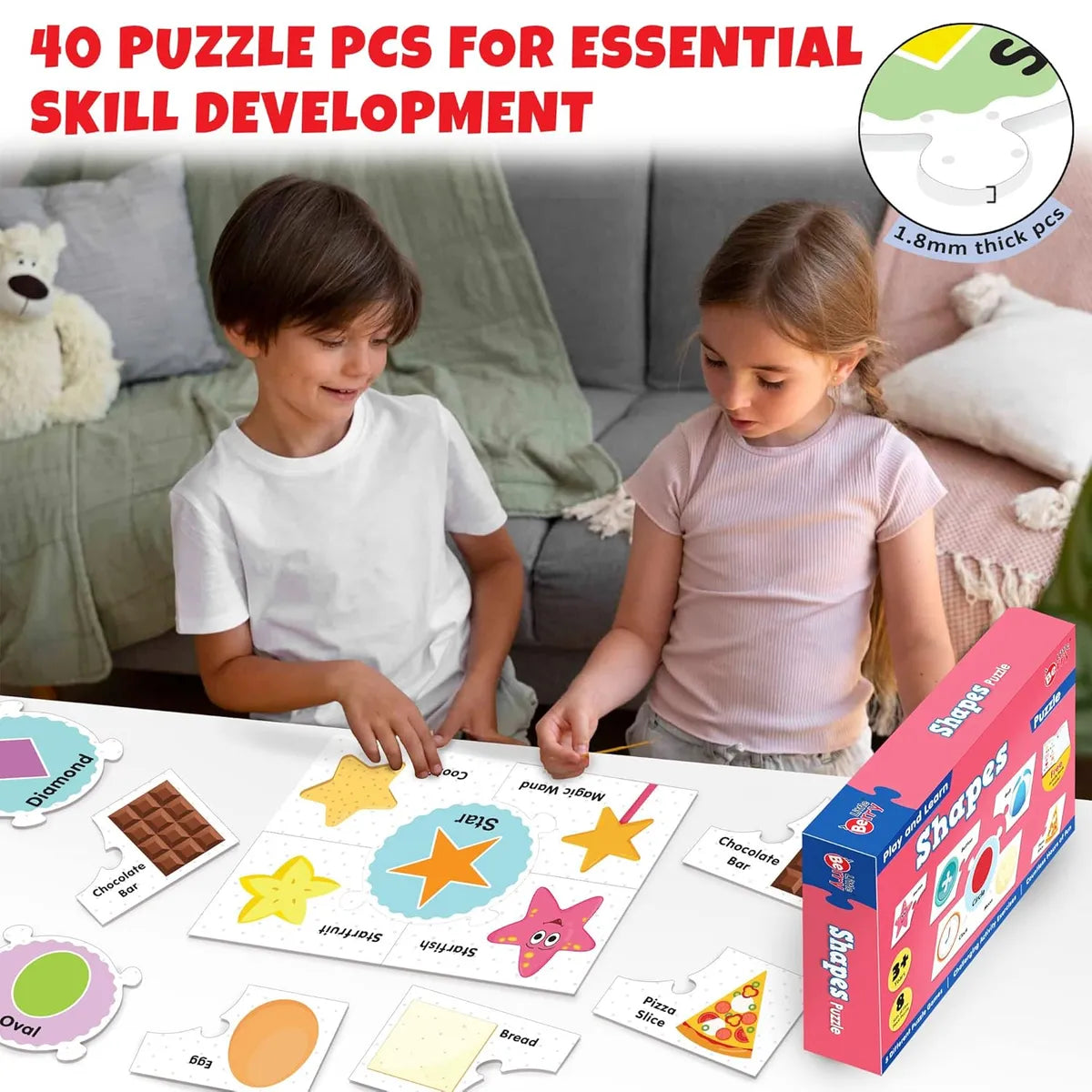 Play & Learn Puzzle – Shapes