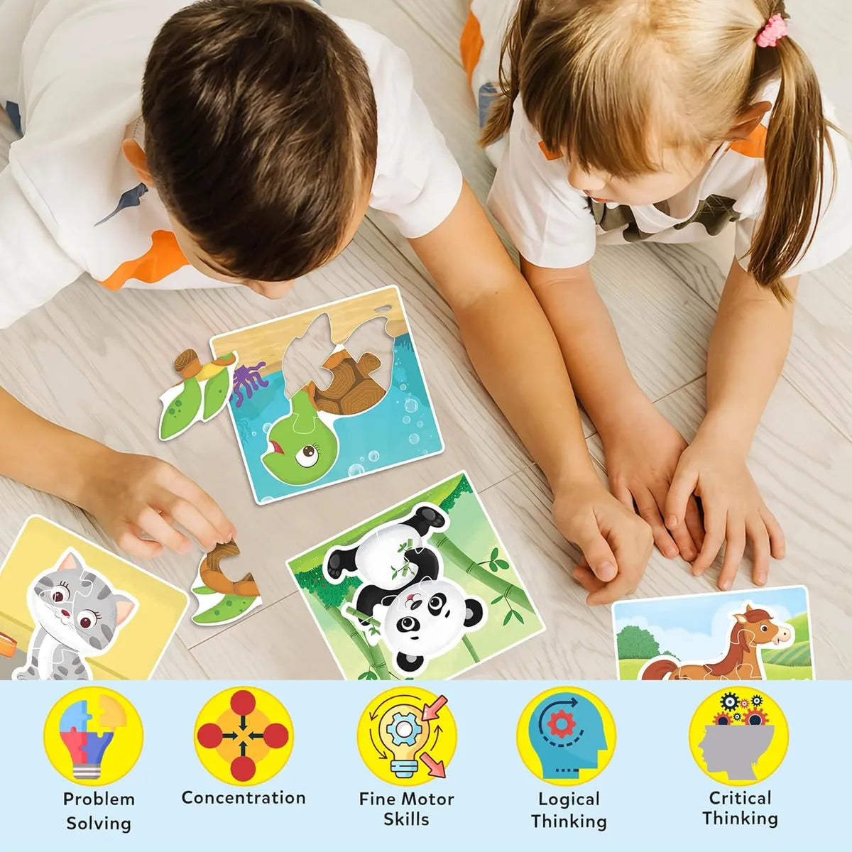 BABY'S FIRST PUZZLE-BABY ANIMALS