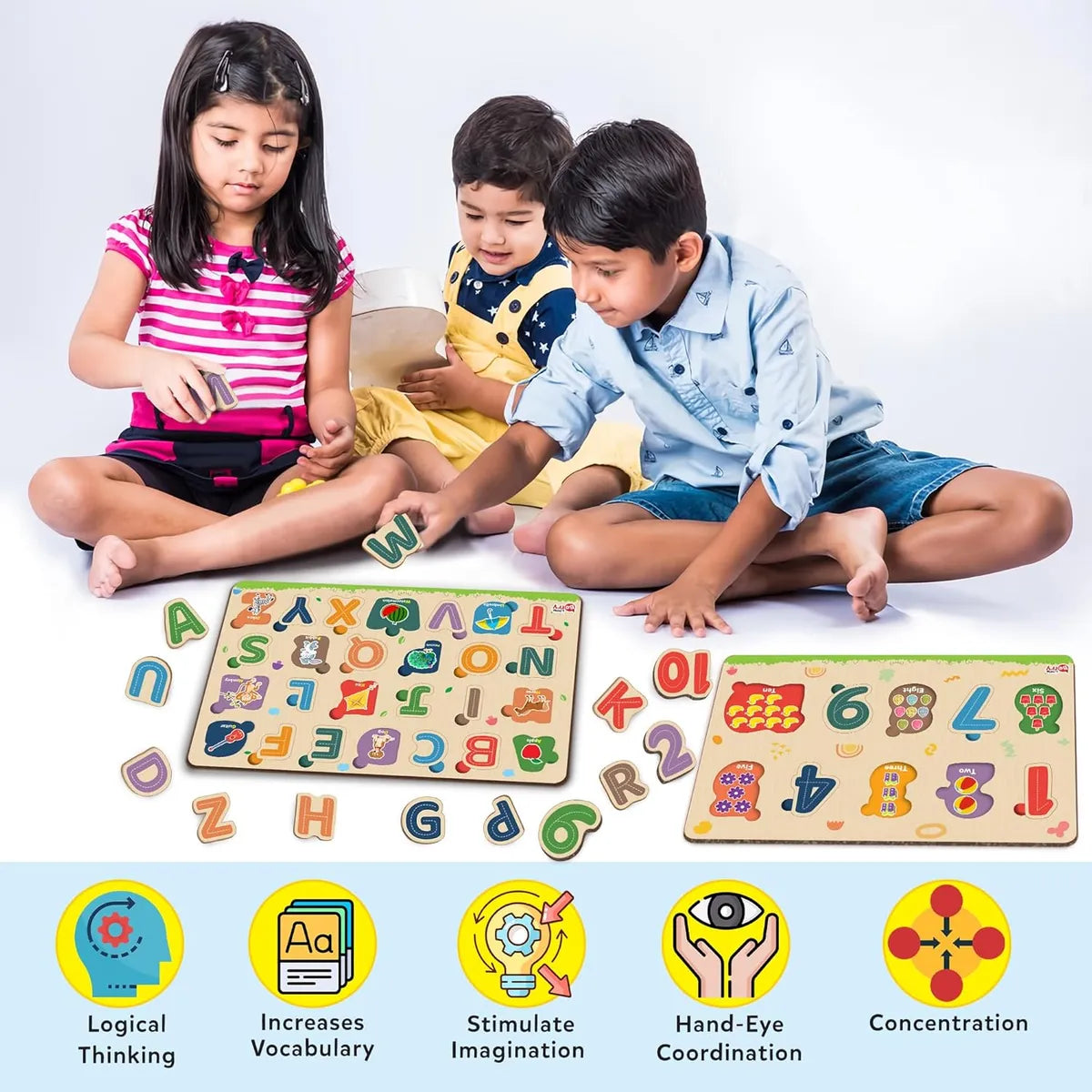 My First Wooden Alphabet Puzzle