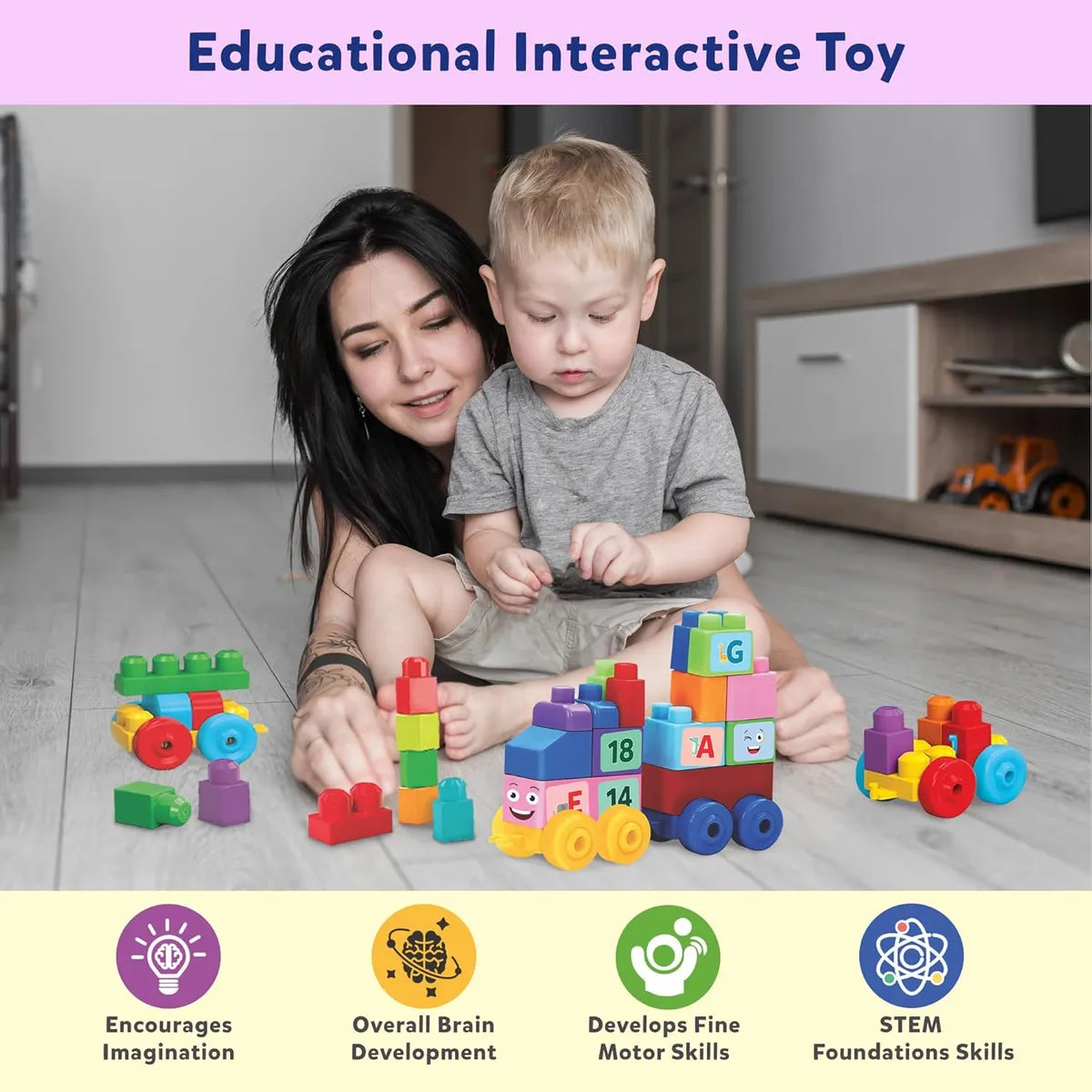 Alphabet & Number Learning Train