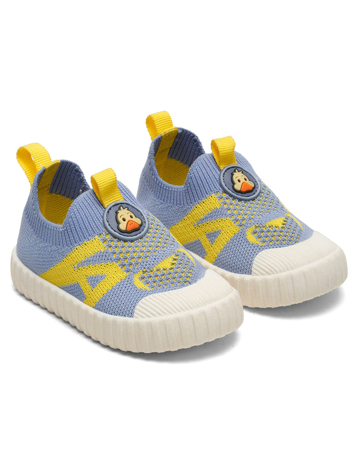 Ducky Toddlers' First Step Shoes - Sky Blue & Yellow (Unisex)