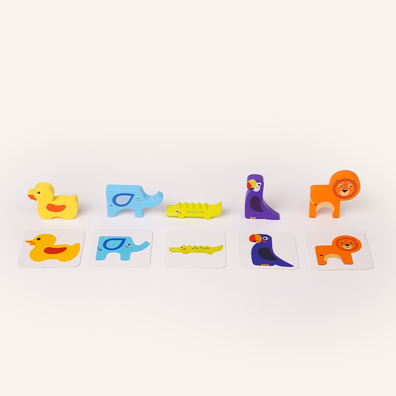 Little Wild Friends with Matching Cards