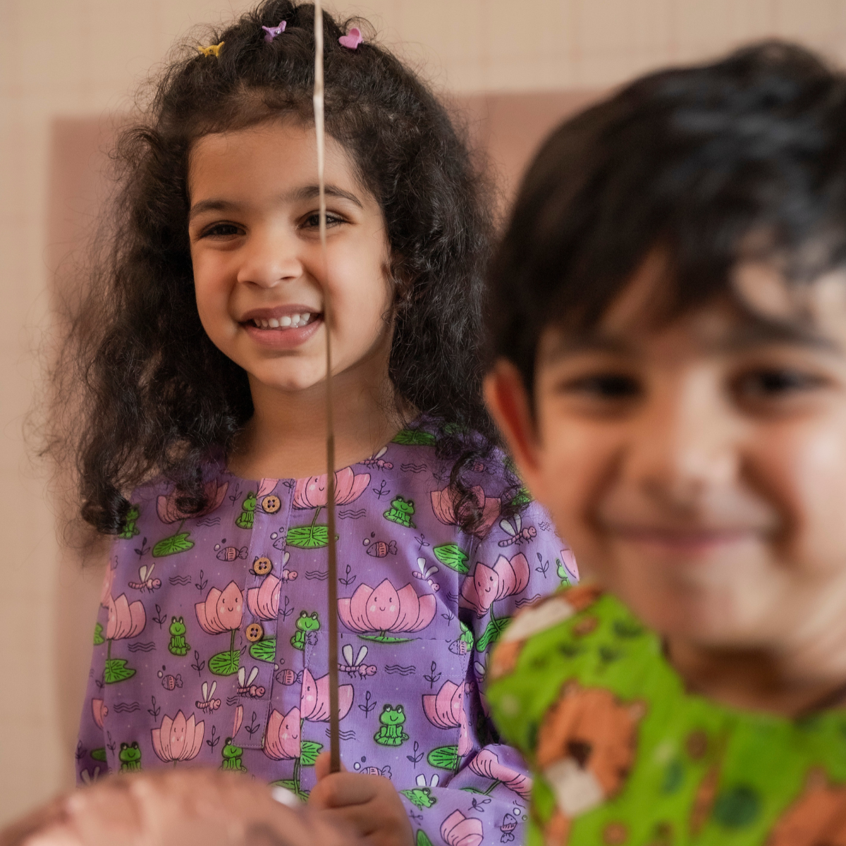 Lotus Print PJ set (Full Sleeves)