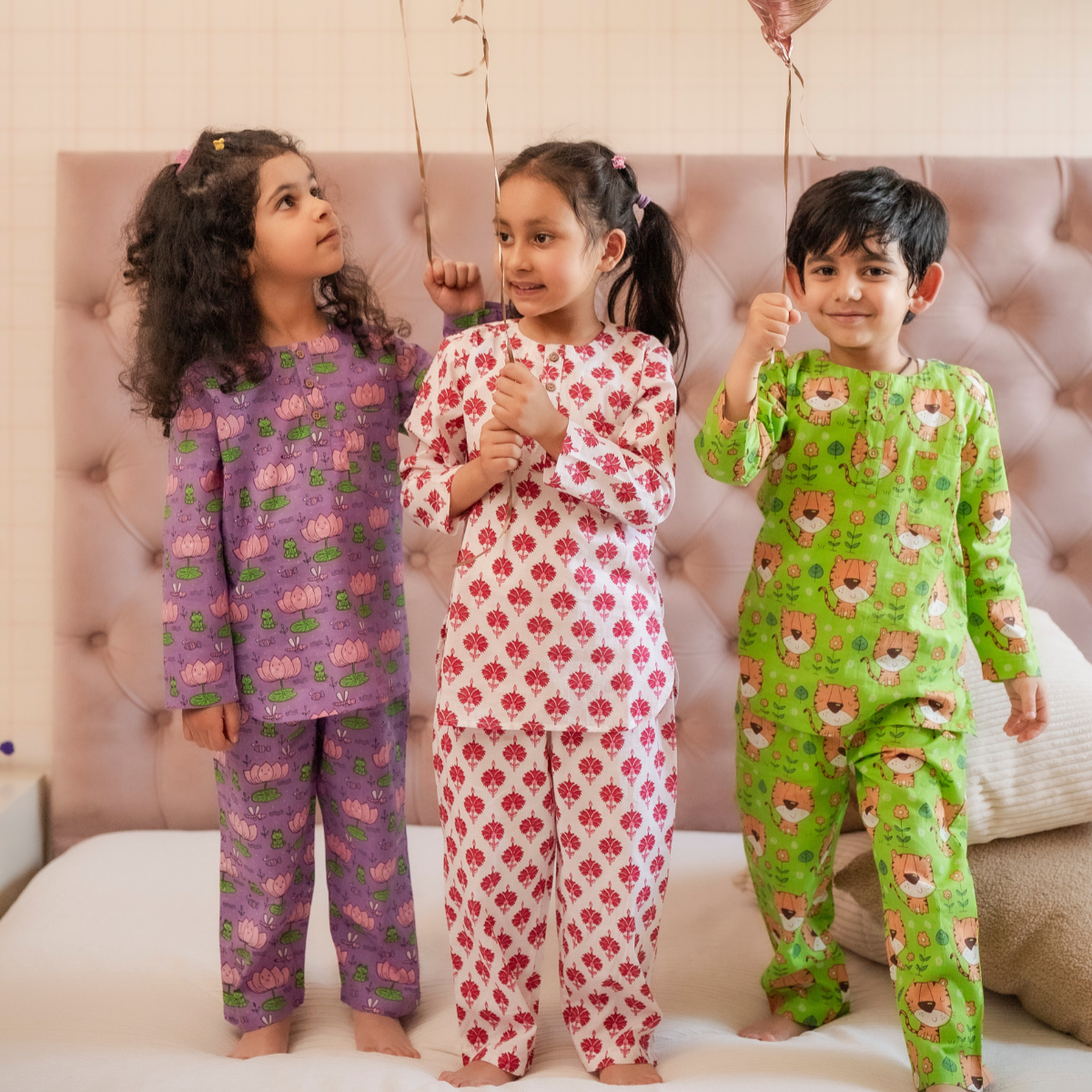 Lotus Print PJ set (Full Sleeves)