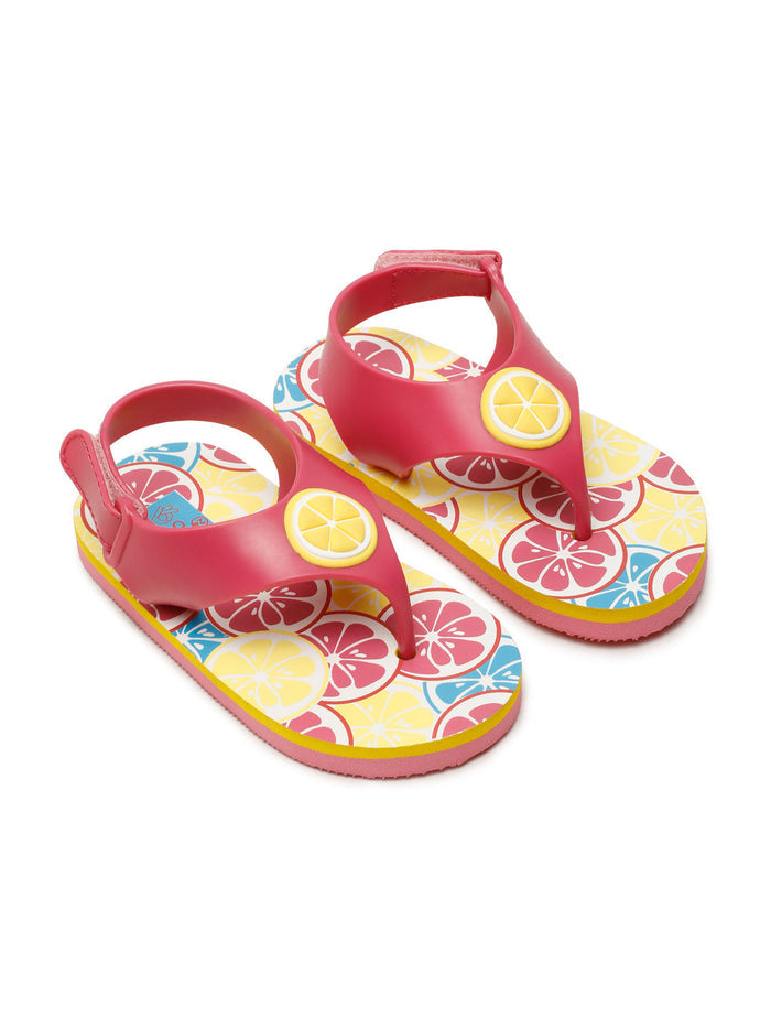 Premium Lemon Jellies Flip-flops for kids - Pink (Girls)