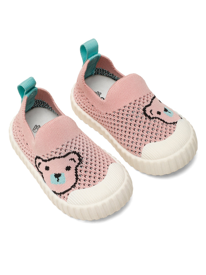 Teddy Toddlers' First Step Breathable Shoes - Pink (Unisex)