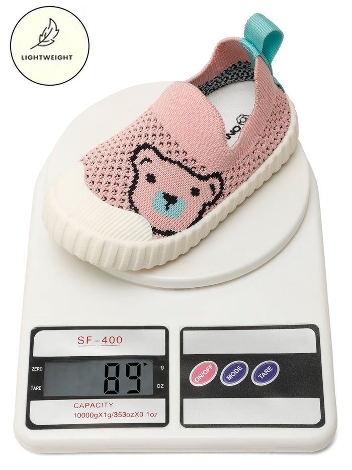 Teddy Toddlers' First Step Breathable Shoes - Pink (Unisex)