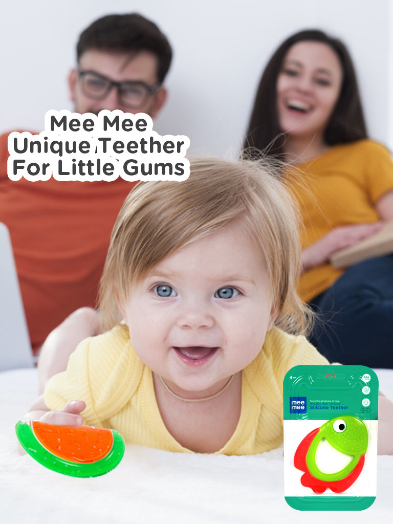 Multi-Textured Silicone Teether