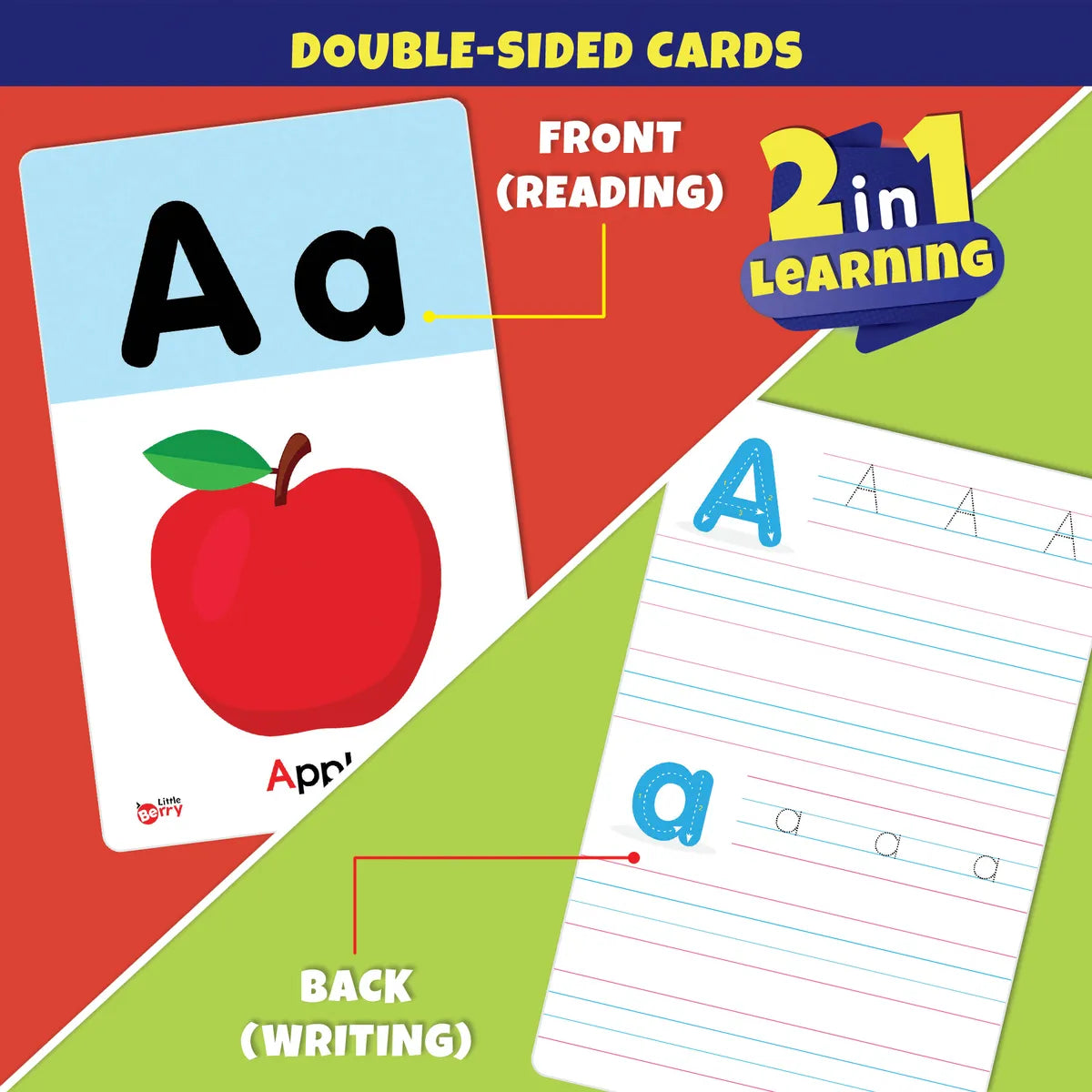 Write & Wipe Alphabet Jumbo Flash Cards