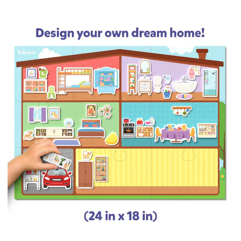 Magnetopia - Design Your Own Home | Interactive Pretend Play Set