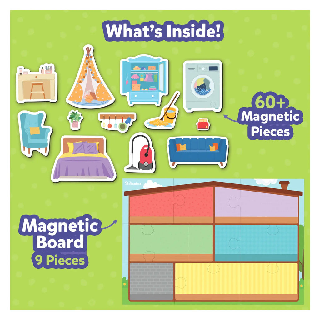 Magnetopia - Design Your Own Home | Interactive Pretend Play Set