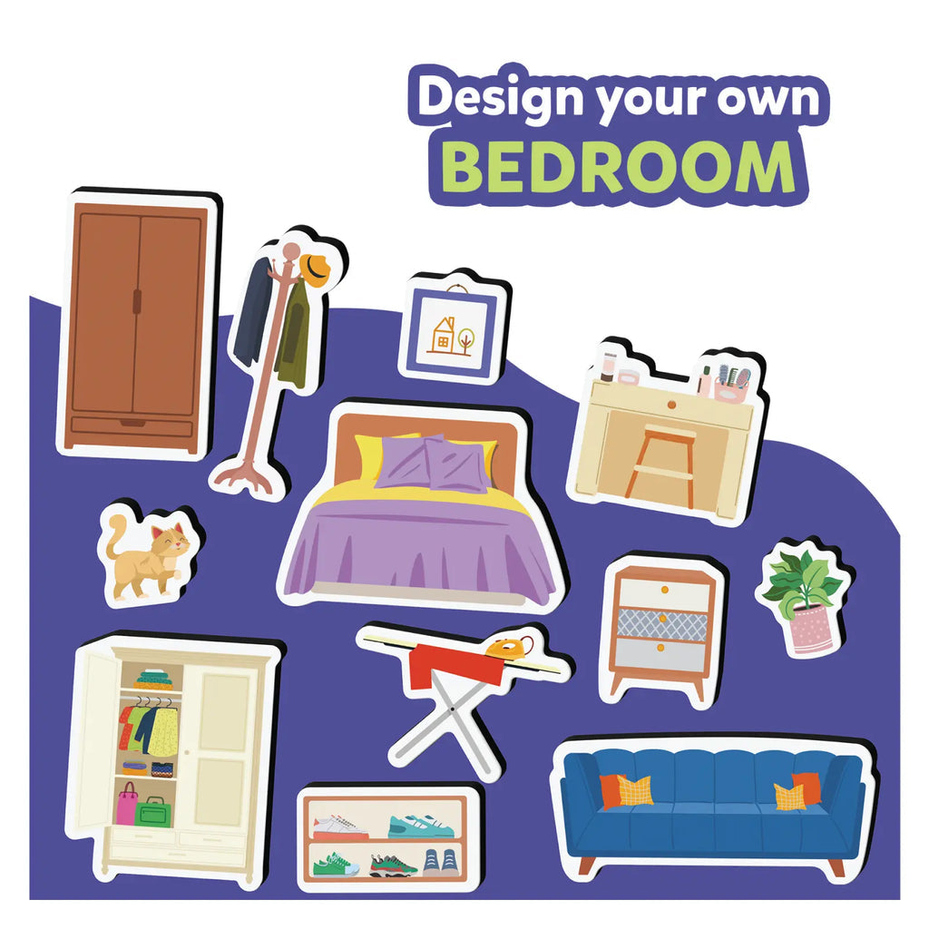 Magnetopia - Design Your Own Home | Interactive Pretend Play Set