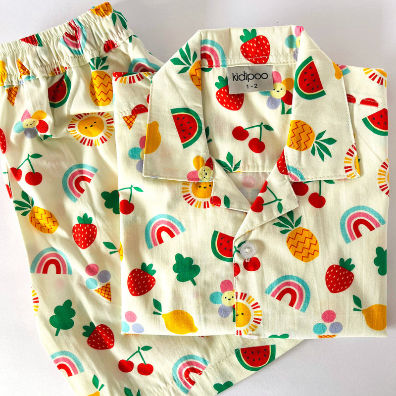 Colourful Fruits Coord Set