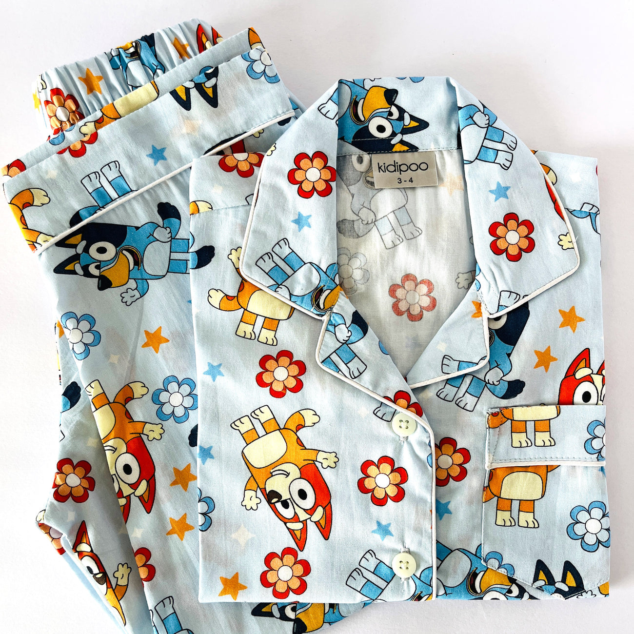 Smashing Bluey Night Suit