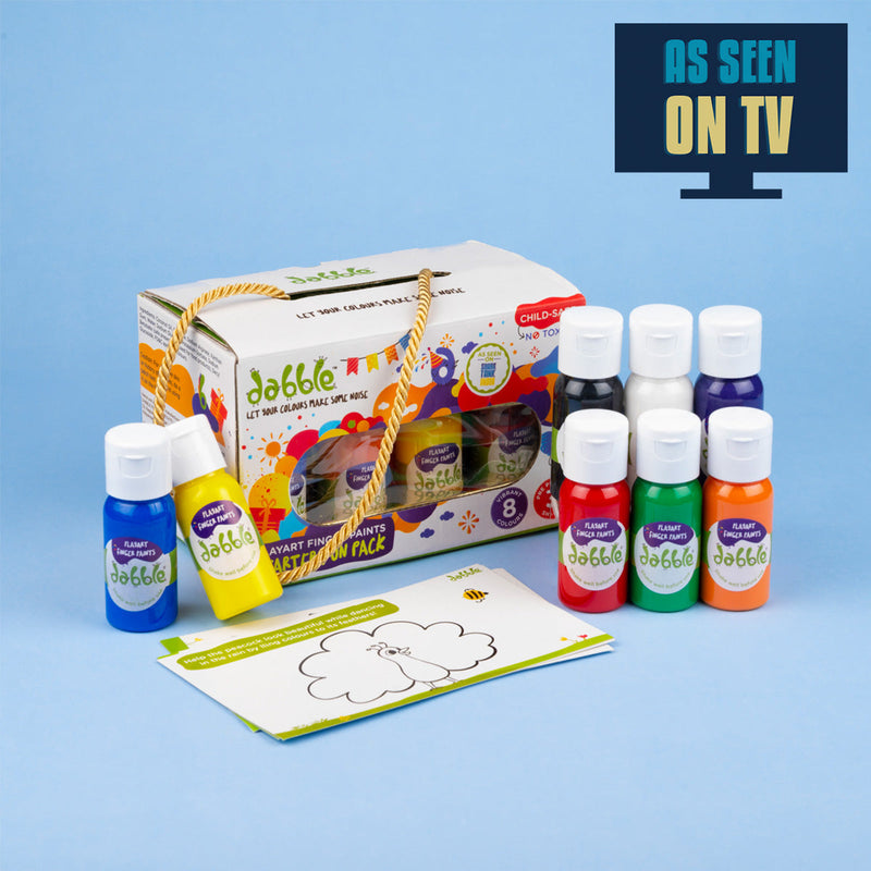 Dabble Mini Starter Finger
Painting Fun Pack
Finger paint Starter Fun
Pack