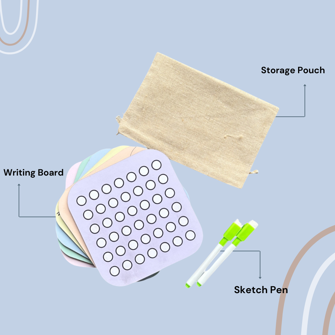 Pocket Friendly Reusable Travel Game