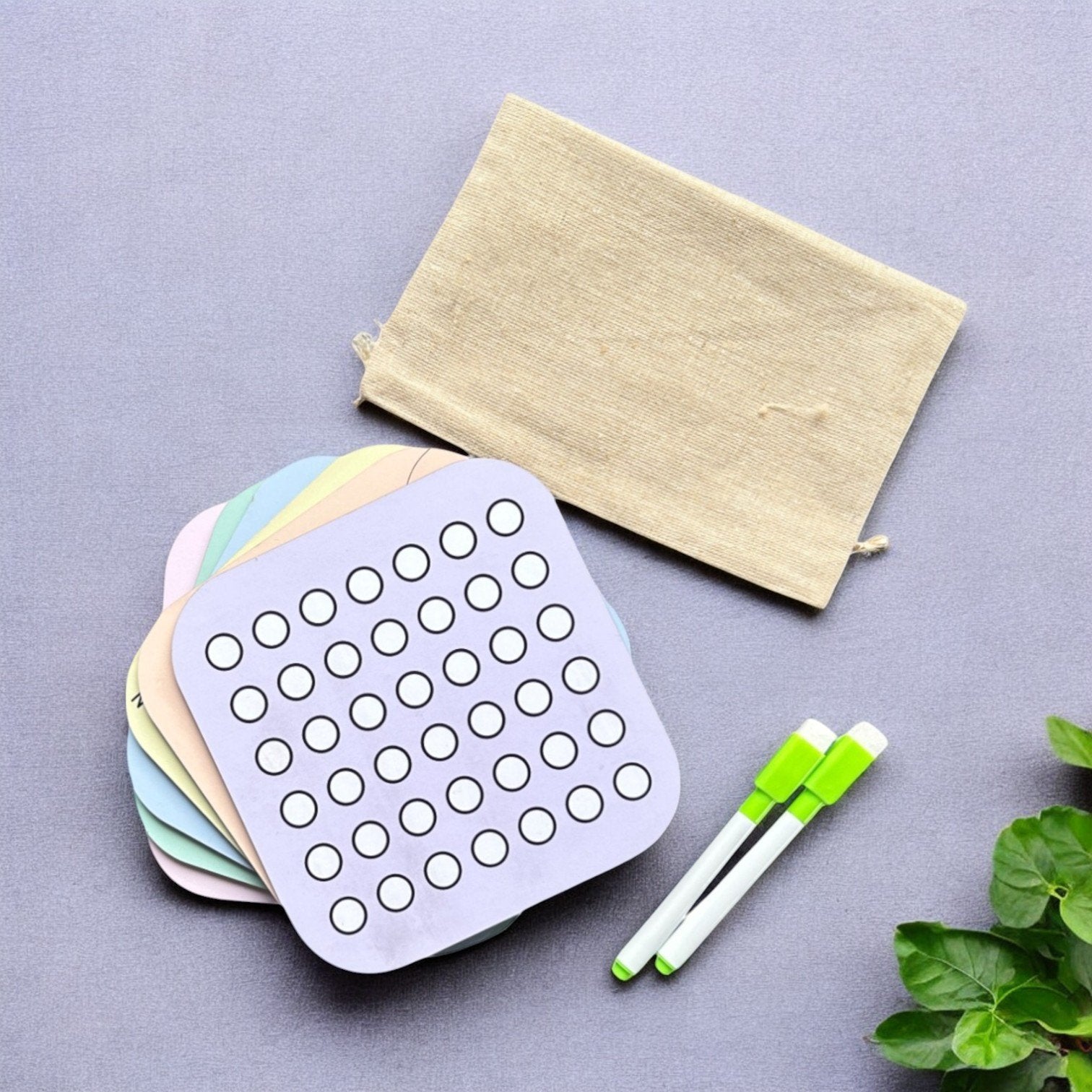 Pocket Friendly Reusable Travel Game