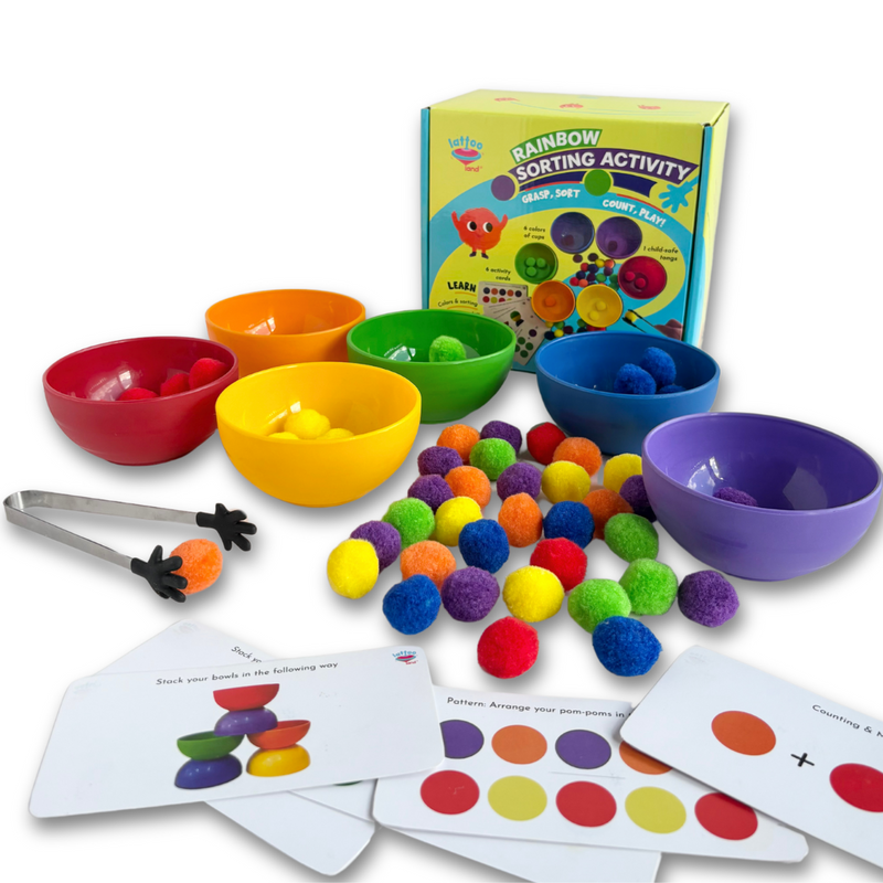 Rainbow Sorting Activity Set