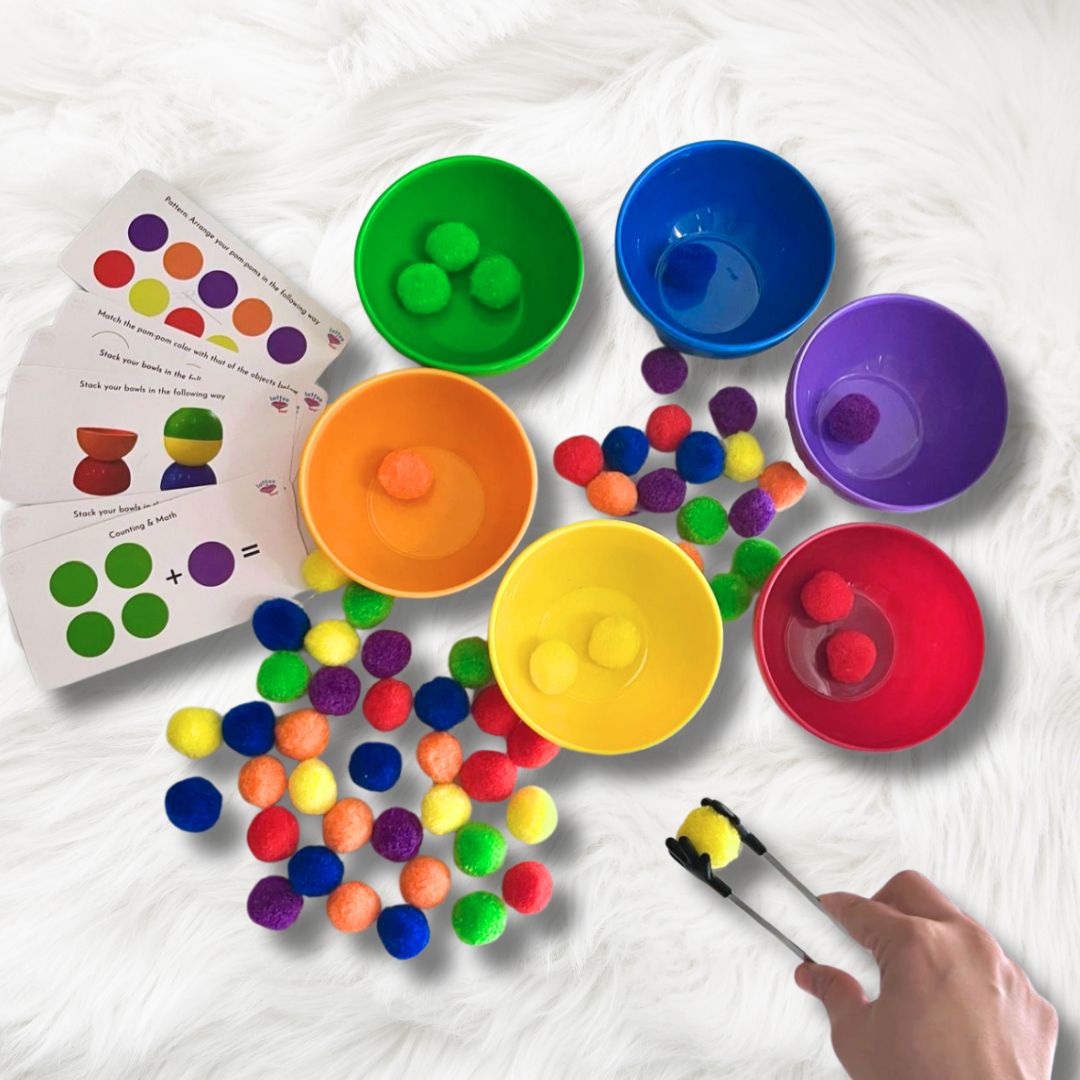Rainbow Sorting Activity Set