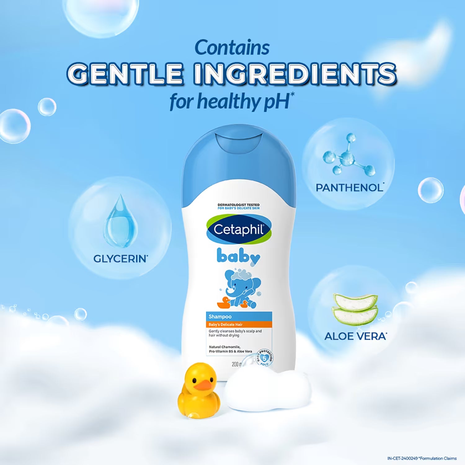 Cetaphil Baby Shampoo (Baby Delicate Hair)  (200ml)