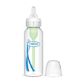 Dr. Brown's Options Standard Neck Silicone Feeding Bottle (250 Ml, Pack of 1, White)