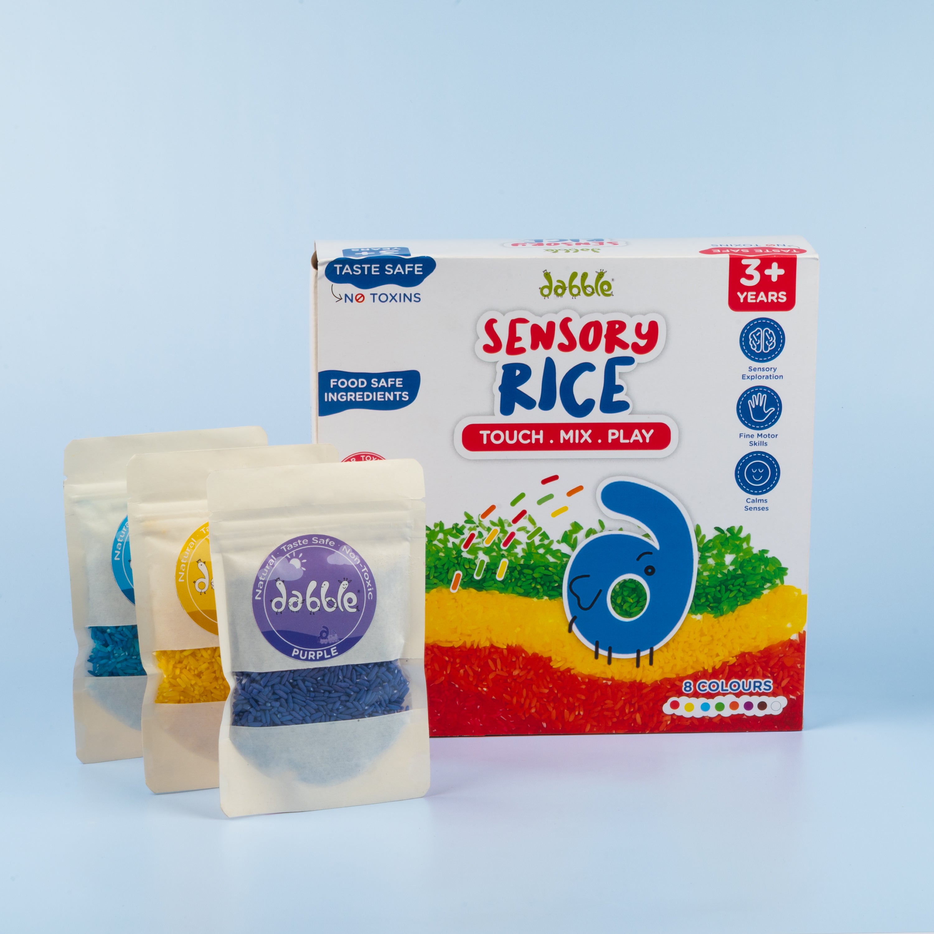 Dabble Sensory Rice Play
Kit